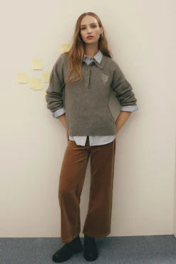 Pantalones sailor pana