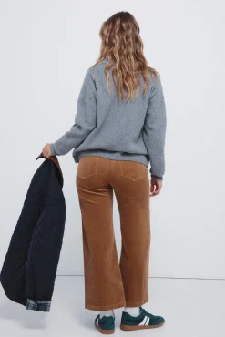 Pantalones sailor pana