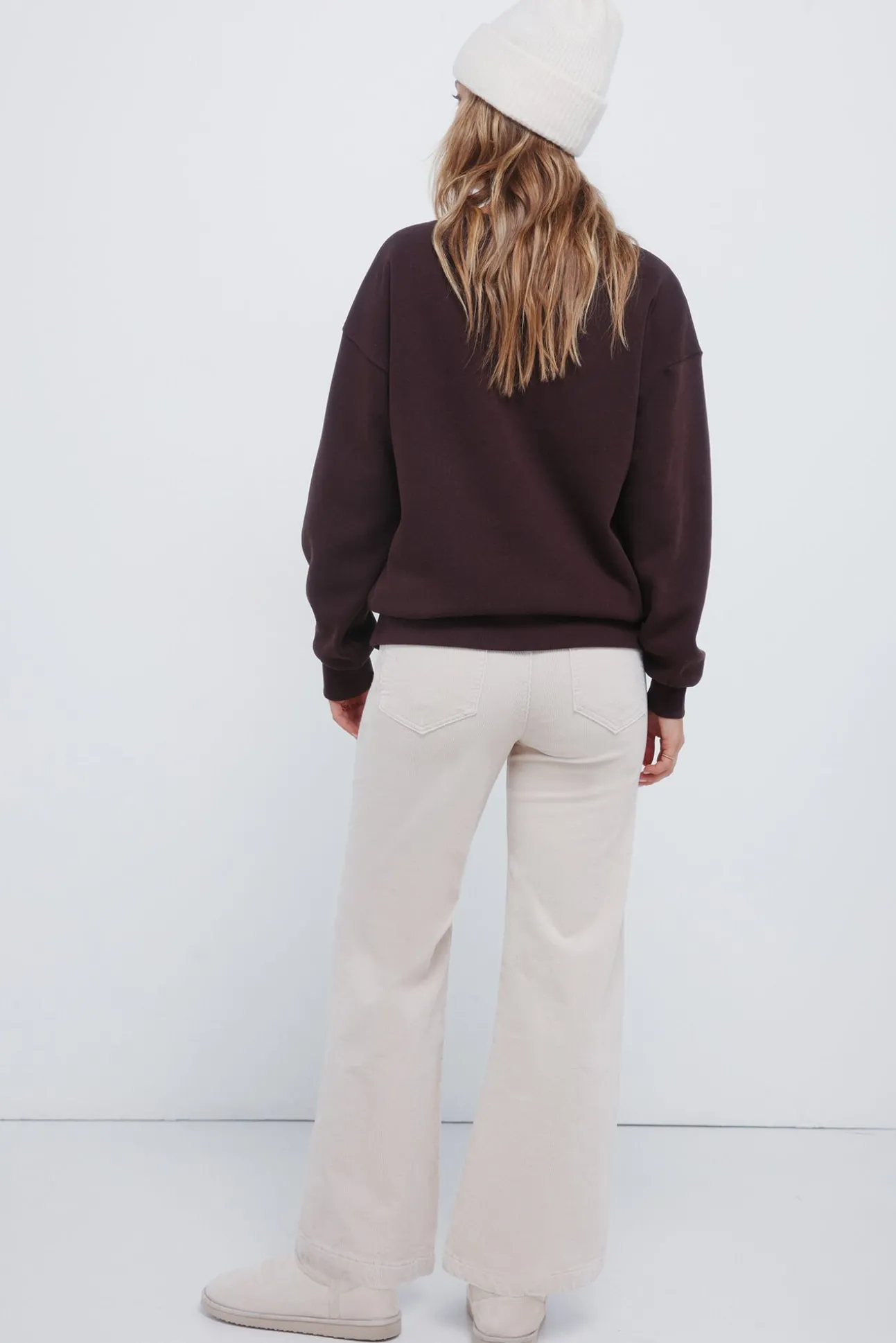 Pantalones sailor pana