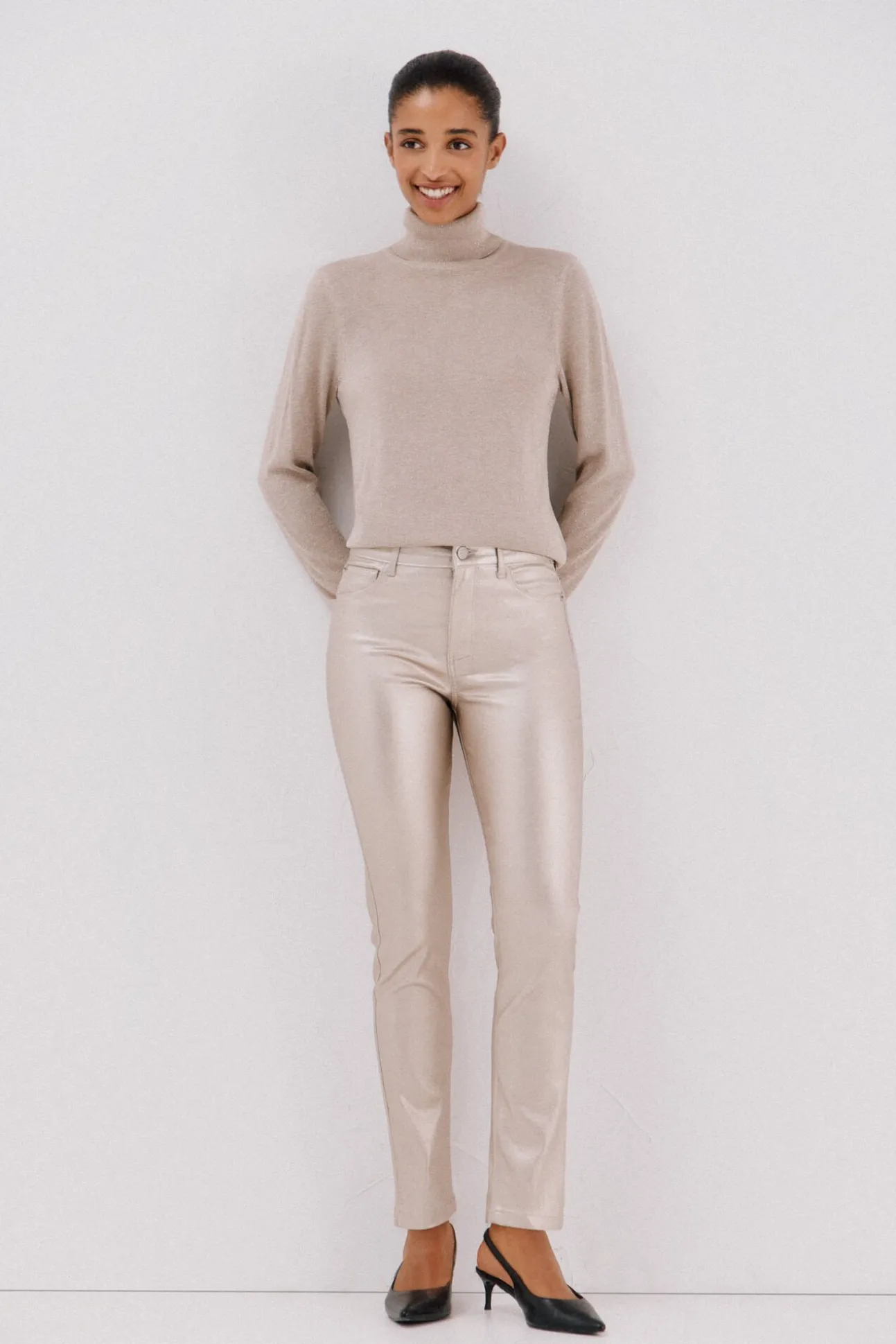 Pantalones sensational resinados