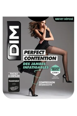 Panty de compresión Perfect Contention transparente piernas cansadas