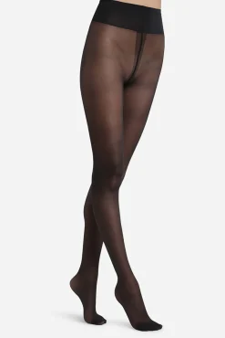 Panty moldeador opacas sin demarcación negro 25 DEN