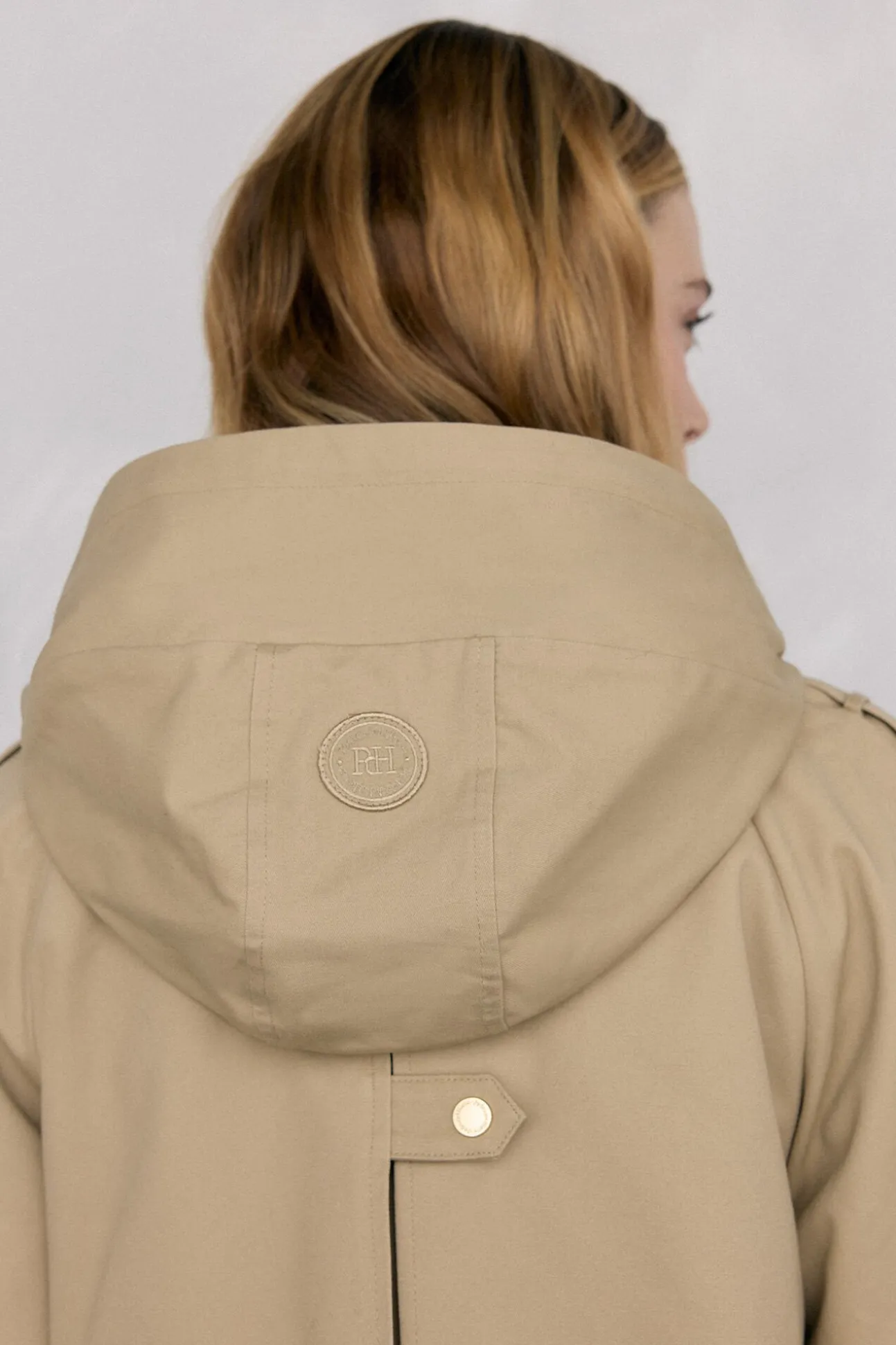 Parka acolchada capucha