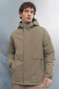 Parka alcolchada térmica