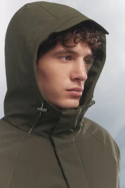 Parka alcolchada térmica