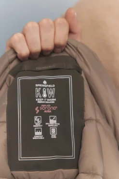 Parka alcolchada térmica