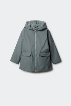 Parka amarillo pastel niño