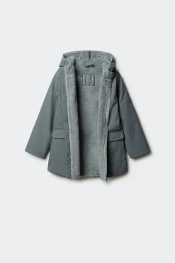 Parka amarillo pastel niño