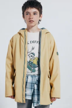 Parka amarillo pastel niño