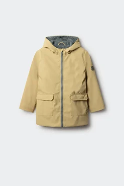 Parka amarillo pastel niño