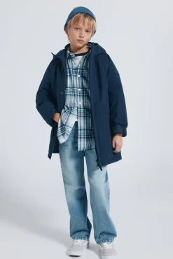 Parka azul marina niño
