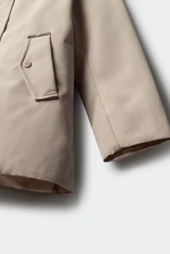 Parka capucha pelo niña