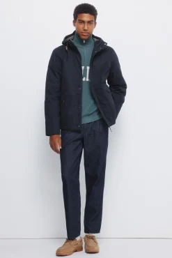 Parka corta acolchada