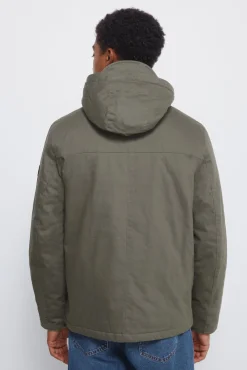 Parka corta acolchada