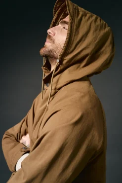 Parka corta algodón