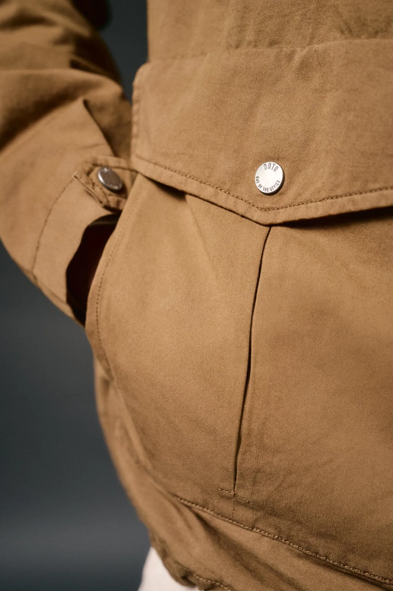 Parka corta algodón