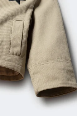 Parka estrella para niña