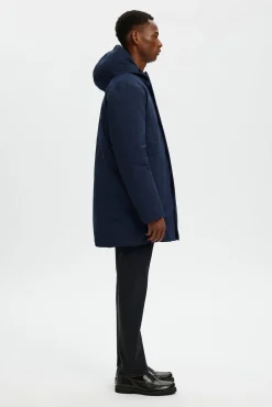 Parka impermeable con capucha