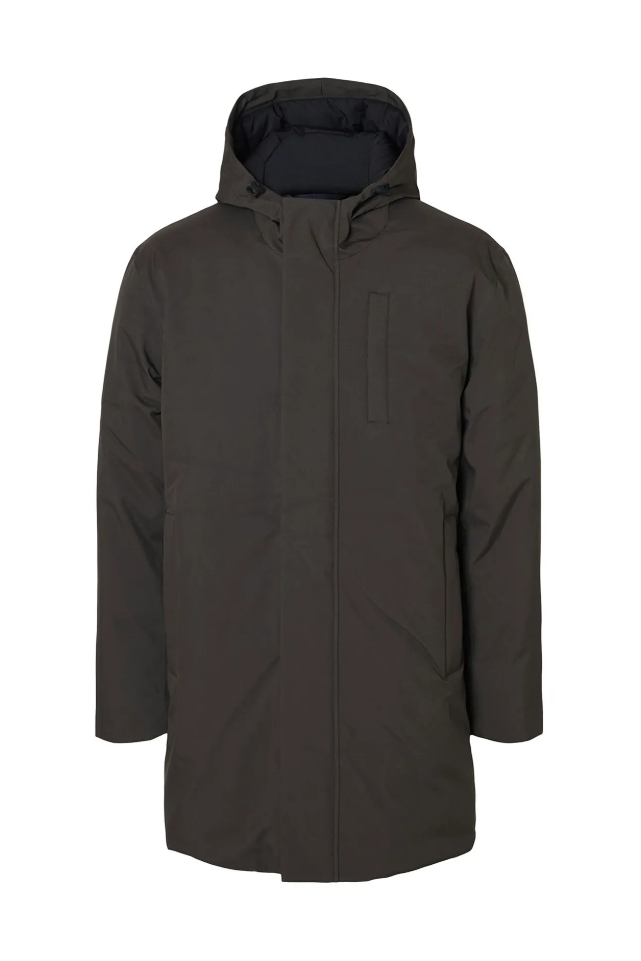 Parka impermeable con capucha