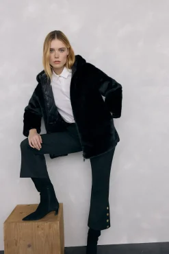 Parka reversible pelo