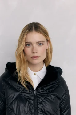 Parka reversible pelo