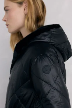 Parka reversible pelo