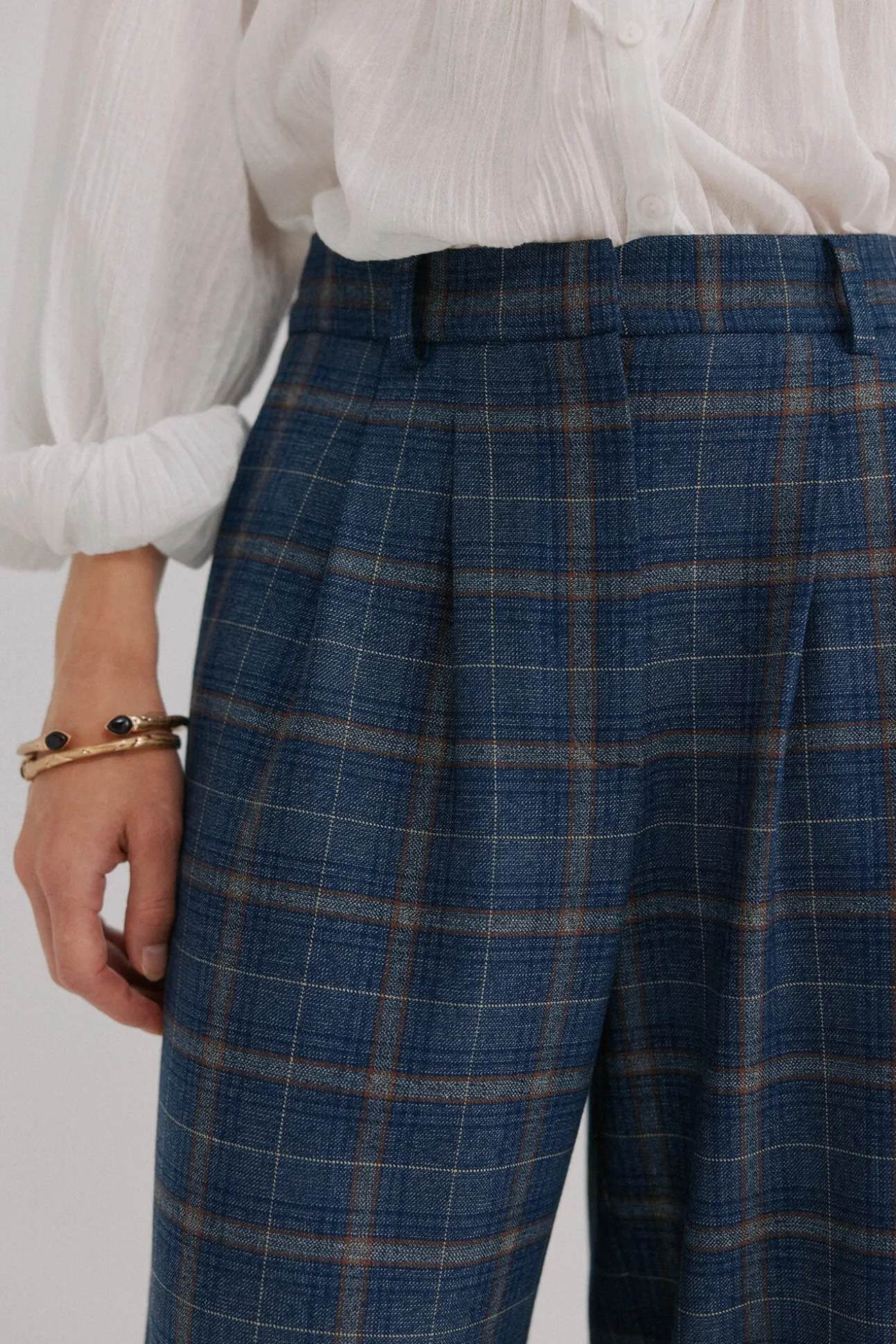 Patricia. Pantalones cuadros