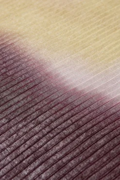 Pañuelo Plisado Estampado Gradiente