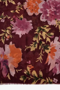 Pañuelo Rectangular Estampado Floral