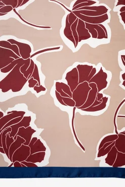 Pañuelo Satinado Estampado Floral