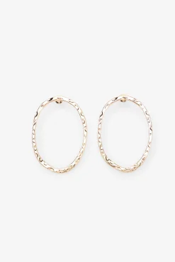 Pendiente aros strass