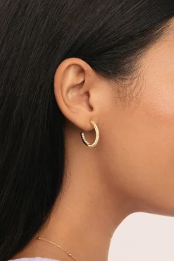 Pendientes Aro Scarlett S Baño Oro