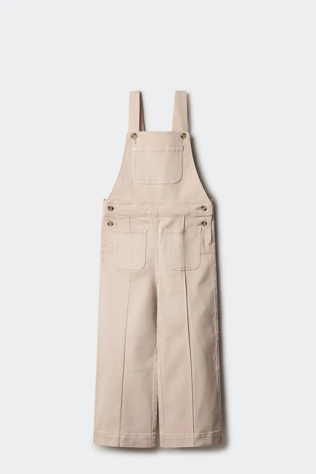 Peto largo bolsillos niña