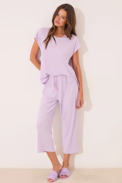 Pijama Capri canalé viscosa