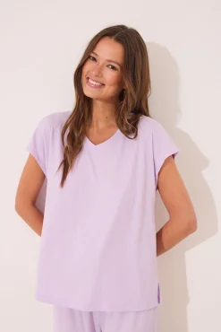 Pijama Capri canalé viscosa