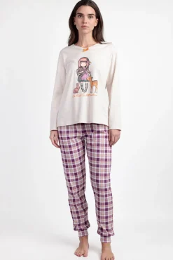 Pijama cuadros Be Kind To All Creatures SANTORO GORJUSS