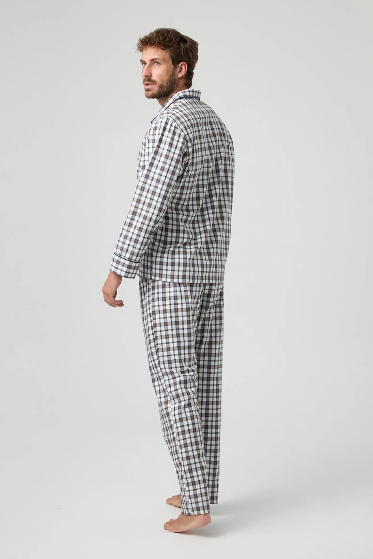 Pijama Kiff Kiff Tipo Viyela Cuadros