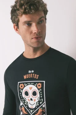 Pijama largo 100% algodón 