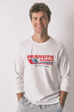 Pijama largo 100% algodón Snoopy