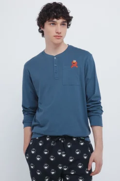 Pijama largo Barrio Sésamo