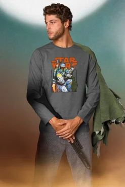 Pijama largo Boba Fett para hombre
