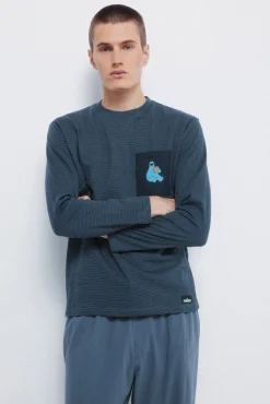 Pijama largo Cookie Monster