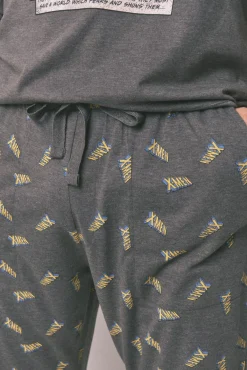 Pijama largo hombre 100% algodón X Men