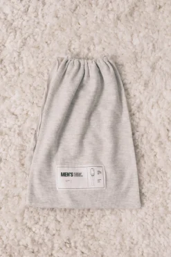 Pijama largo hombre 100% algodón gris ski