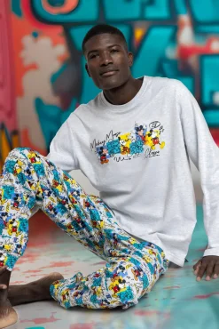 Pijama largo Original Mickey para hombre