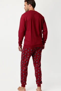 Pijama largo Paddington 100% algodón para hombre
