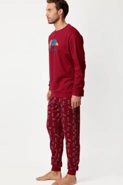 Pijama largo Paddington 100% algodón para hombre