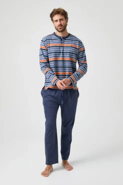 Pijama Punto Kiff Kiff Rayas Multicolor