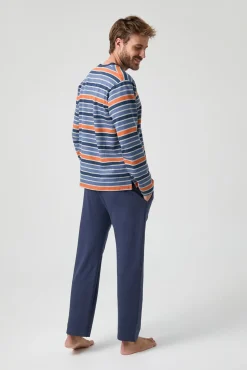 Pijama Punto Kiff Kiff Rayas Multicolor