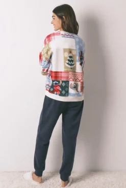 Pijama Stitch tejido polar